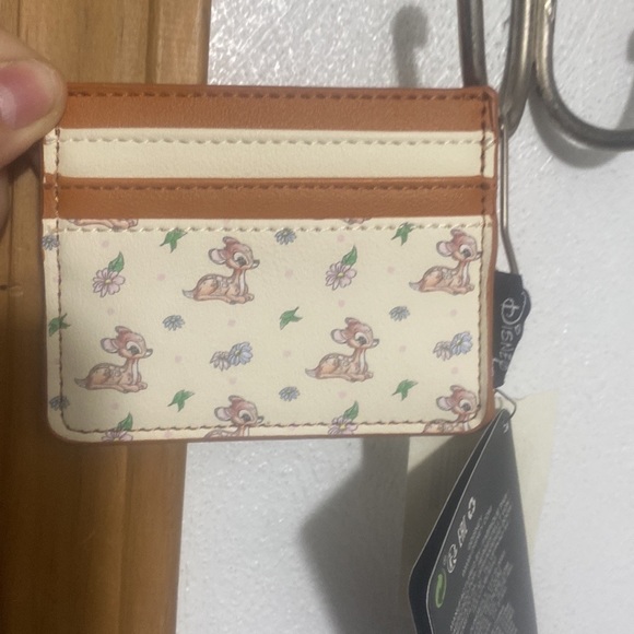 Bambi🦌Disney/Loungefly wallet & ID holder+ Bambi NIB🪩ornament - Picture 10 of 12